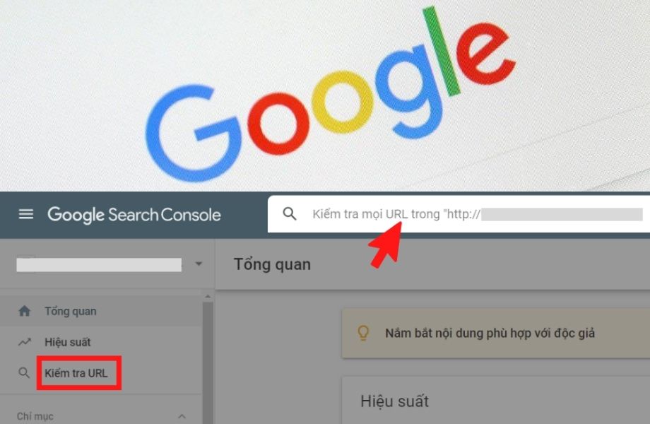 Kiểm tra submit URL Google