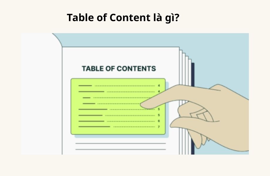 Table of content là gì trong SEO